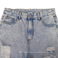 Dernier jeans baggy femmes plus taille